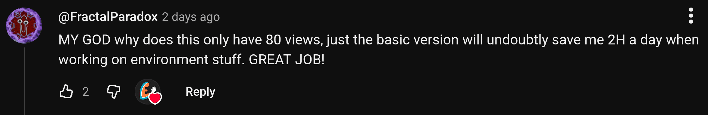 YouTube community feedback 1